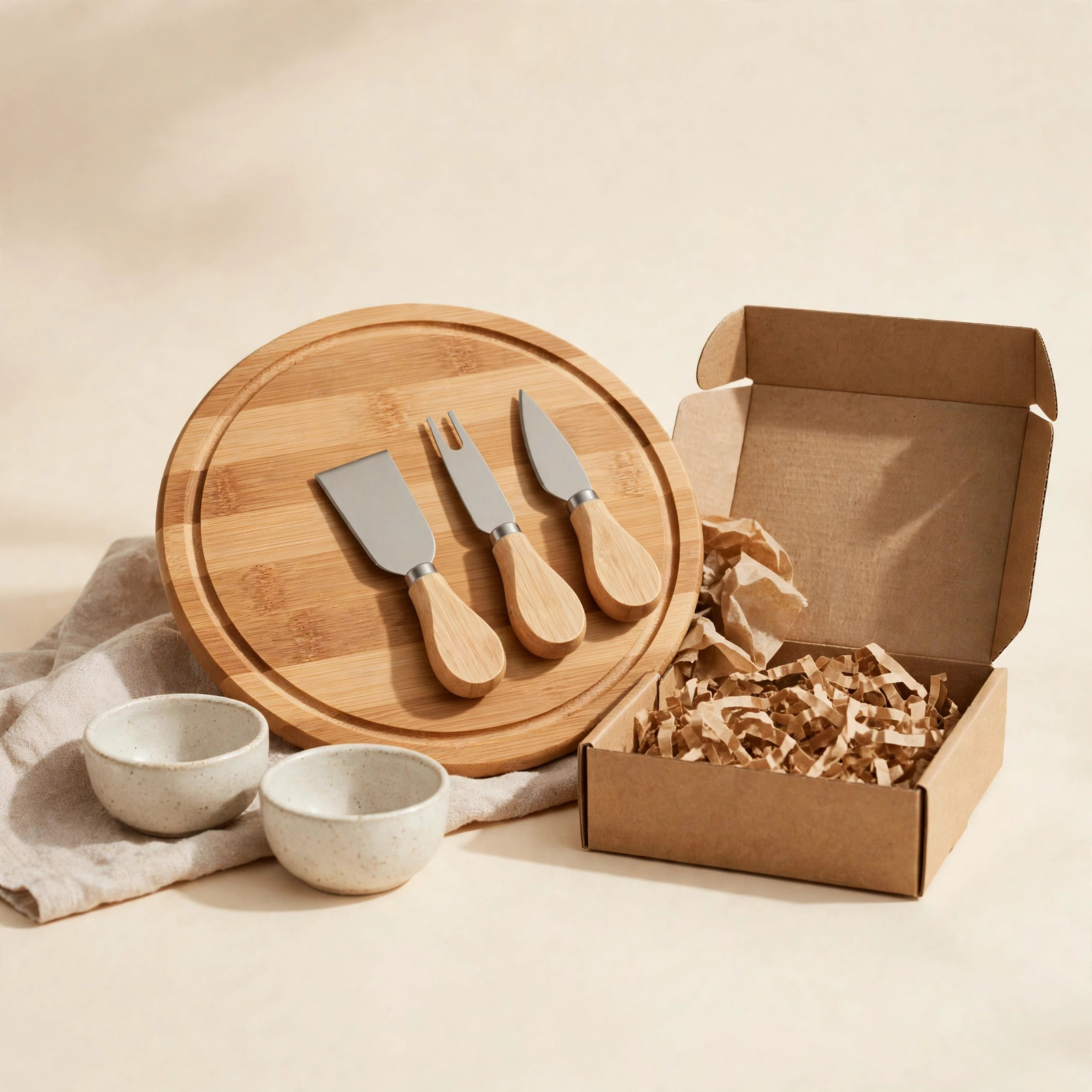 Bambúsi Bamboo Charcuterie Board Set