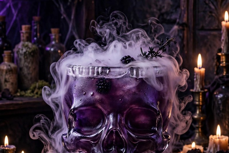 Black Lagoon cocktail pop-up Drake Hotel Toronto Halloween