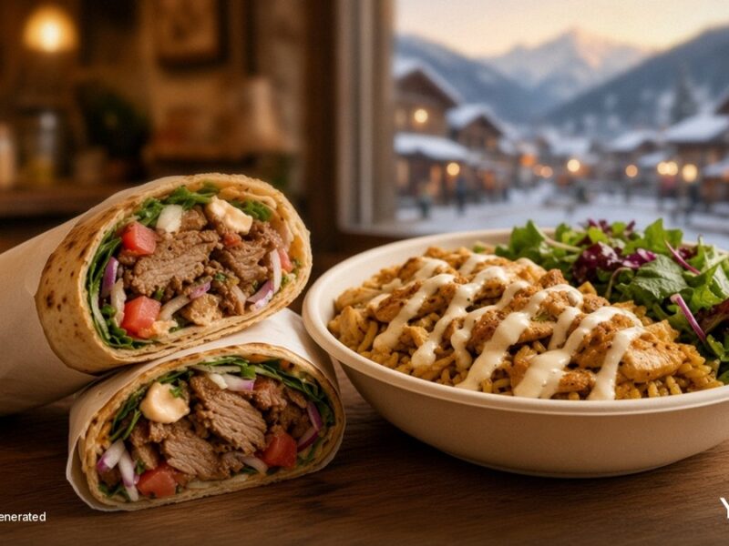 Kebab on Fire, Whistler: All-Halal Kebabs on Blackcomb Way