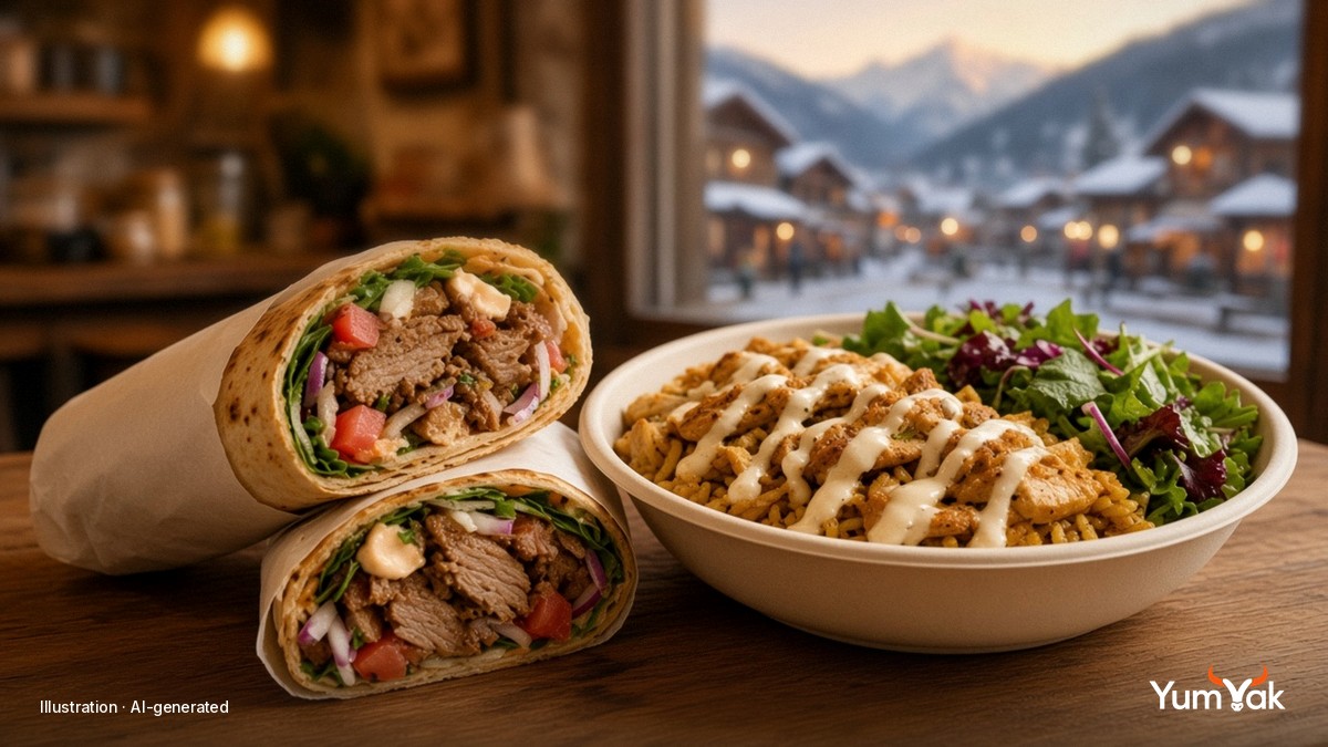 Kebab on Fire, Whistler: All-Halal Kebabs on Blackcomb Way