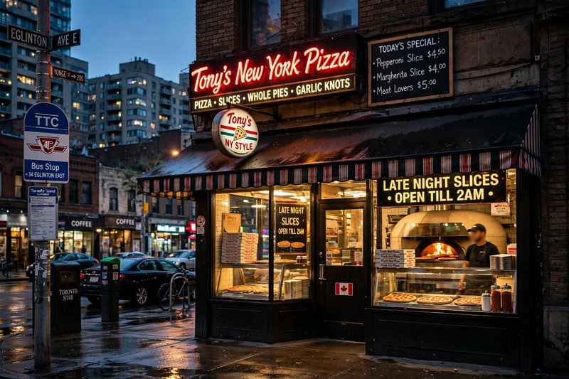 Prince St Pizza Sicilian square slice with pepperoni cups