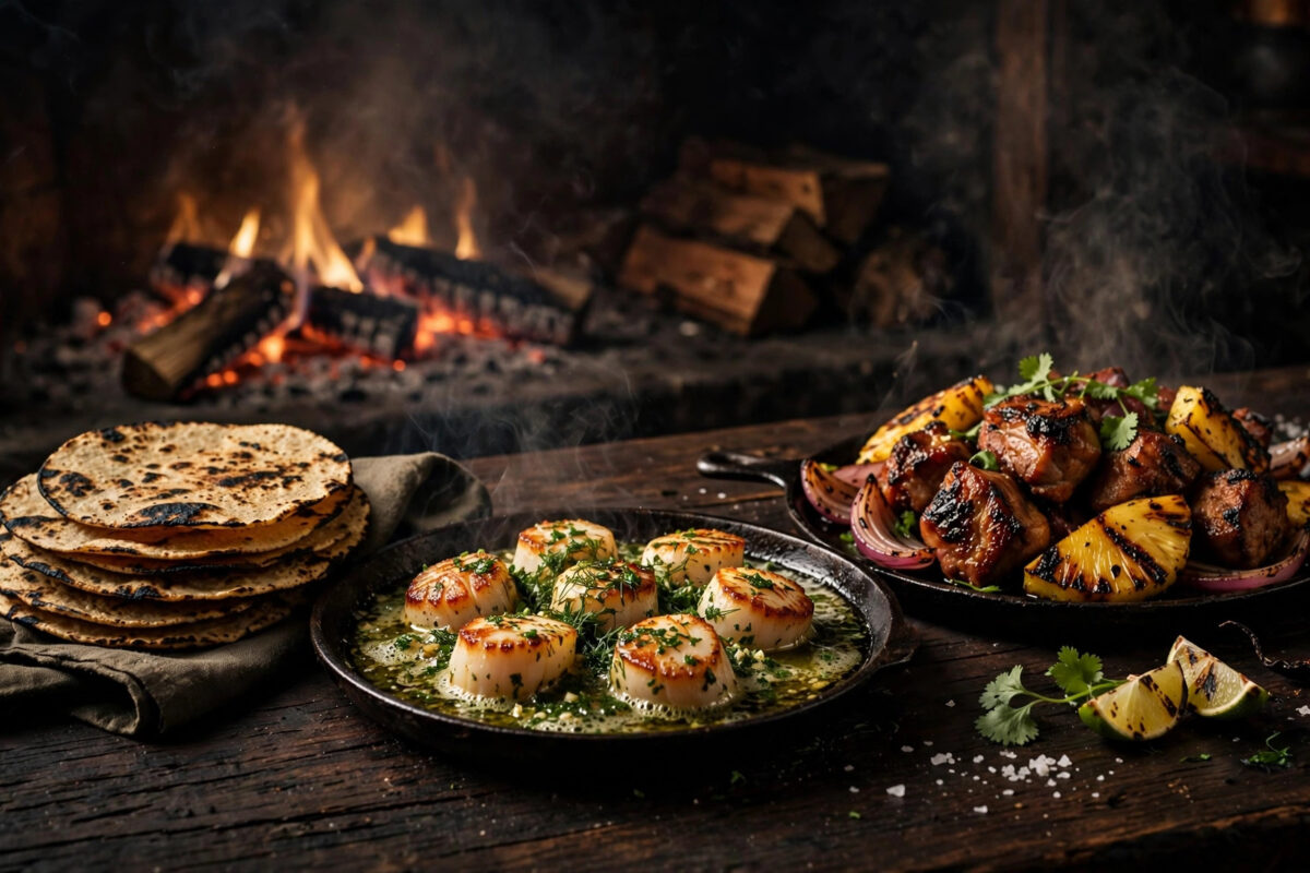 Quetzal: The Michelin-Starred Room That Cooks on Fire Alone