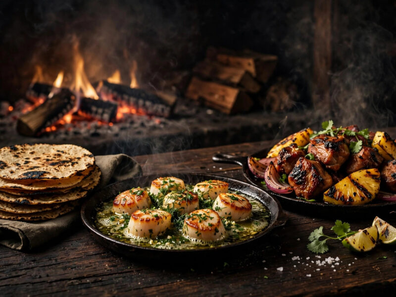 Quetzal: The Michelin-Starred Room That Cooks on Fire Alone