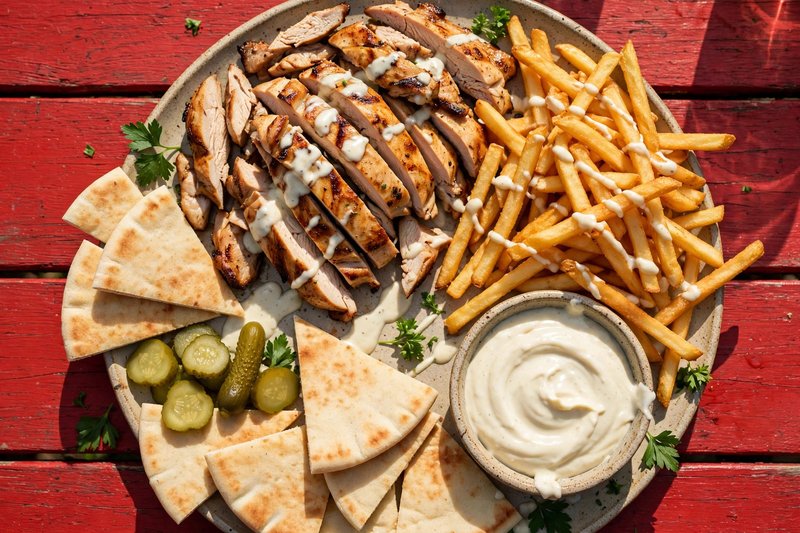 Shawarma wrap