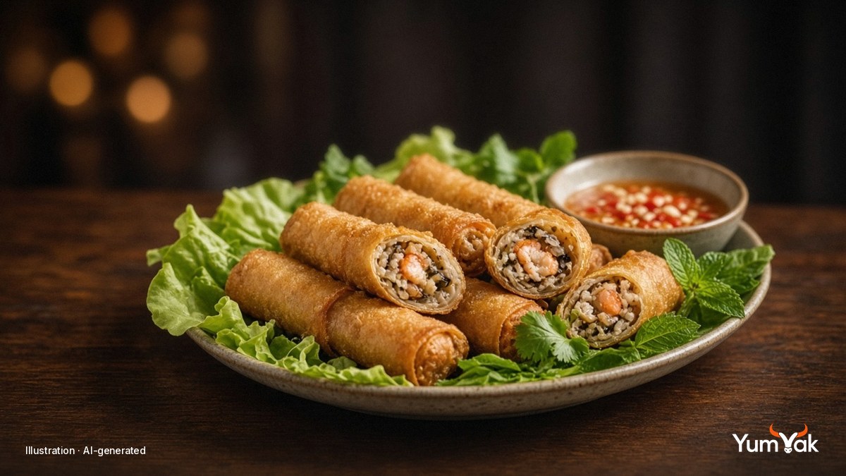 Chả Giò: Crispy Vietnamese Fried Spring Rolls