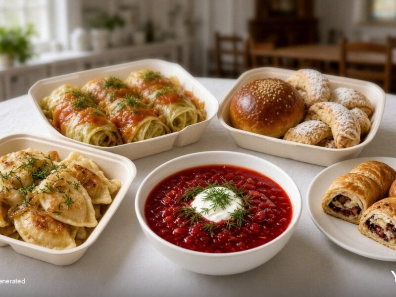 Ukrainian food bazaar at Sts. Peter & Paul, Winnipeg: Nov. 7